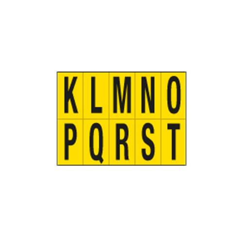 Lettere adesive da K a T - in PVC -...