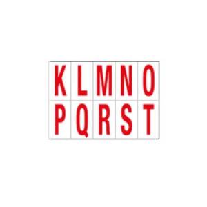 Lettere adesive da K a T -...