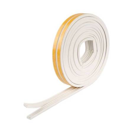Guarnizione adesiva per isolamento STRIP - fessura 2-5 mm - 6 m - gomma - bianco - Geko