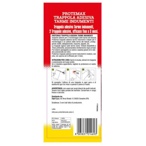 Trappola adesiva per tarme in...
