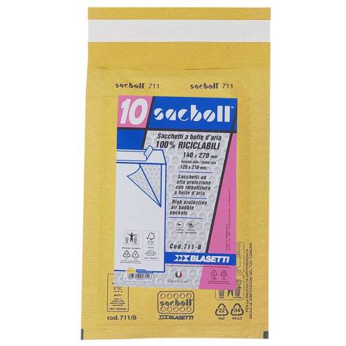 Busta imbottita Sacboll - B (14 x 27...
