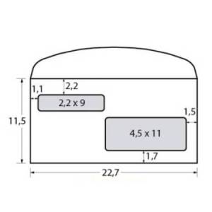 Busta doppia finestra -... 2
