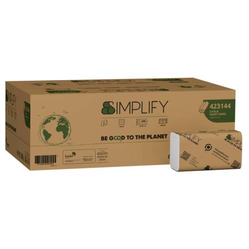 Asciugamani piegati a Z Simplify - 24...