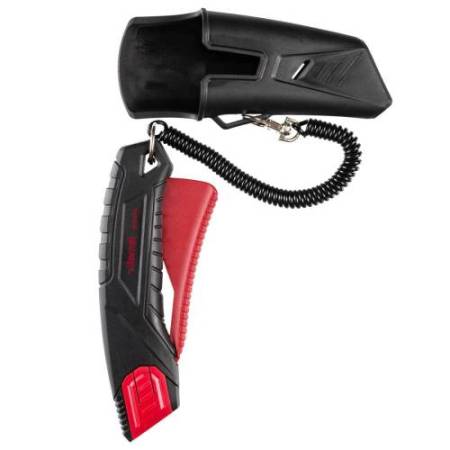 Cutter Super Safety SX 9609 - con custodia - lama a rientro automatico - Iternet