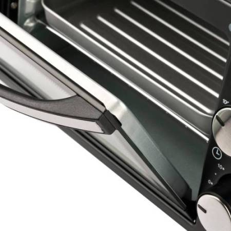 Forno elettrico ventilato - 10 L - nero/rosso - Girmi