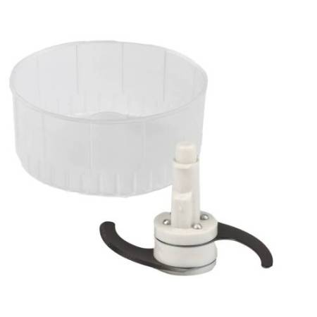 Tritatutto elettrico - 17 x 24 x 15 cm - grigio/rosso Girmi