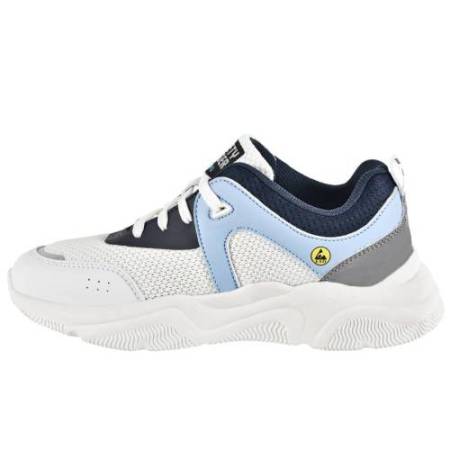 Calzatura bassa Sloan 01 LOW - numero 36 - bianco/azzurro - Safety Jogger