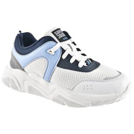 Calzatura bassa Sloan 01 LOW - numero 38 - bianco/azzurro - Safety Jogger