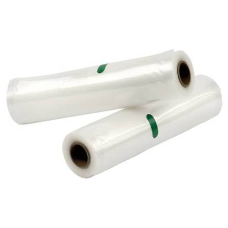 Rullo per sottovuoto - 22 x 500 cm - PE - trasparente - Girmi - conf. 2 pezzi