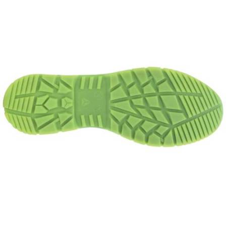 Calzatura di sicurezza MARATONA S1PS SR - numero 35 - maglia/poliuretano - nero/giallo - Deltaplus