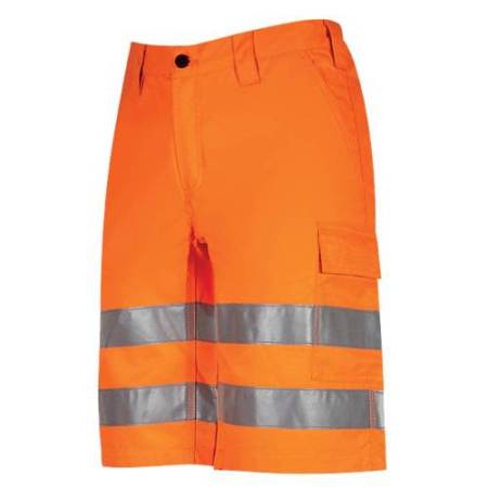 Bermuda alta visibilità Altair - taglia XXL - arancio fluo - U-Power