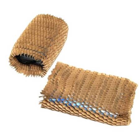 Manicotti in carta alveolare - 45 x 1 cm - avana - Methodo - conf. 20 pezzi