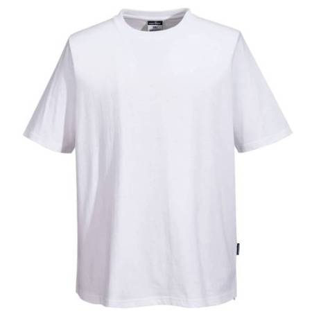 T-shirt chef unisex - maniche corte - taglia XL - bianco - Portwest