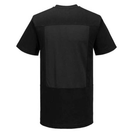 T-shirt chef unisex - maniche corte - taglia XXL - nero - Portwest
