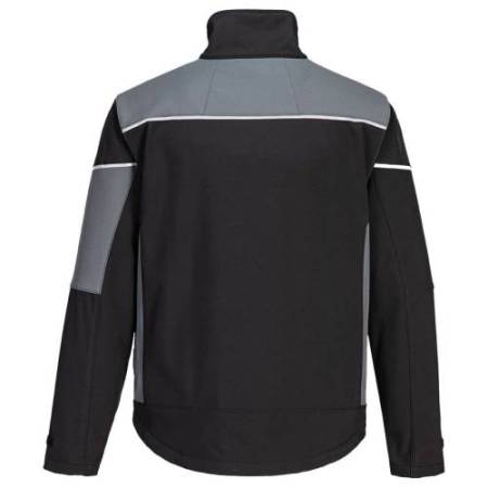 Giacca da lavoro Softshell Texpel™ Splash Eco - XXL - nero/grigio - Portwest