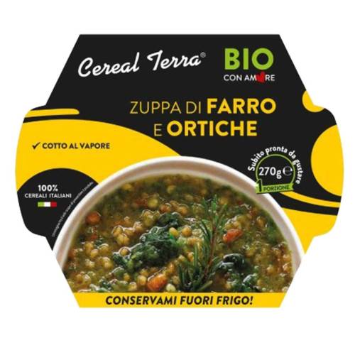 Zuppa di farro e ortiche - 300 gr -...