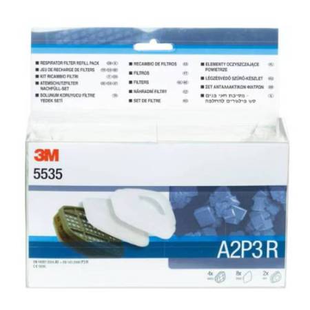 Kit filtri antiparticolato A2P3R - per respiratori serie 6000 - 3M