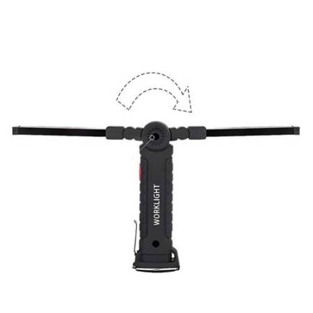 Lampada da lavoro - ricaricabile - LED - multifunzione