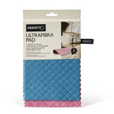Panno Ultrafibra Touch - 35 x 35 cm - colori assortiti - Perfetto