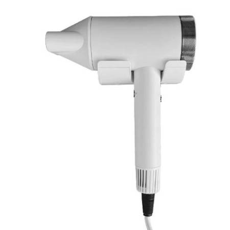 Asciugacapelli Yul Passion - a muro - 19 x 10,8 x 28 cm - 1500 W - ABS - bianco - Medial International