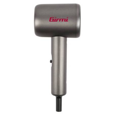 Asciugacapelli da viaggio PH04 - 9,5 x 19 x 6,5 cm - 1000 W - 220/240 V - grigio - Girmi