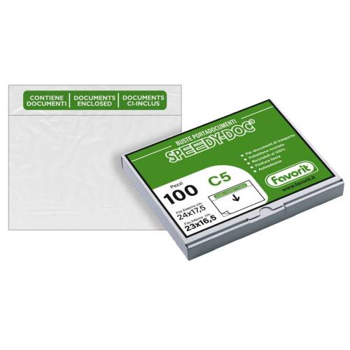 Busta adesiva Speedy Doc - con stampa...