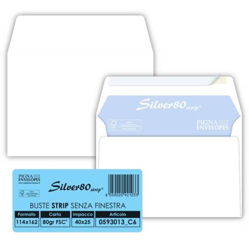 Busta Silver80 Strip FSC -...