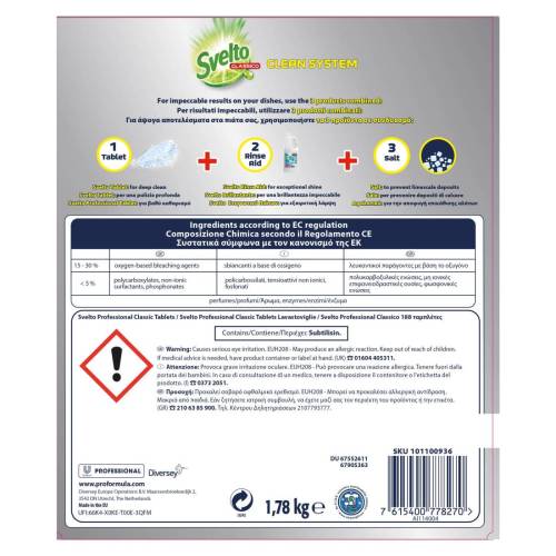 Tabs per lavastoviglie - Svelto -...