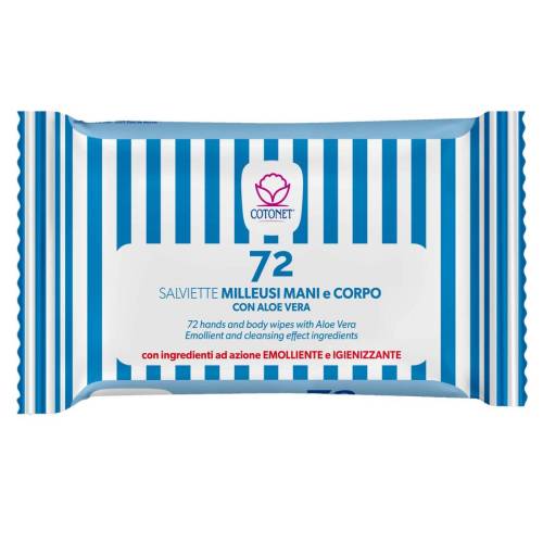 Salviette profumate Cotonet Aloe -...