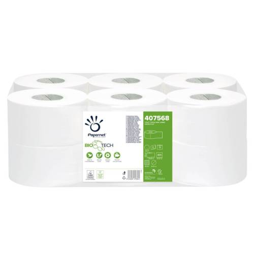 Carta igienica Mini Jumbo Bio Tech -...