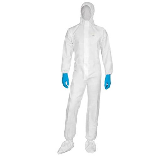 Tuta di protezione da rischio chimico...
