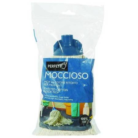 Mop Moccioso - cotone - 240 gr - bianco - Perfetto