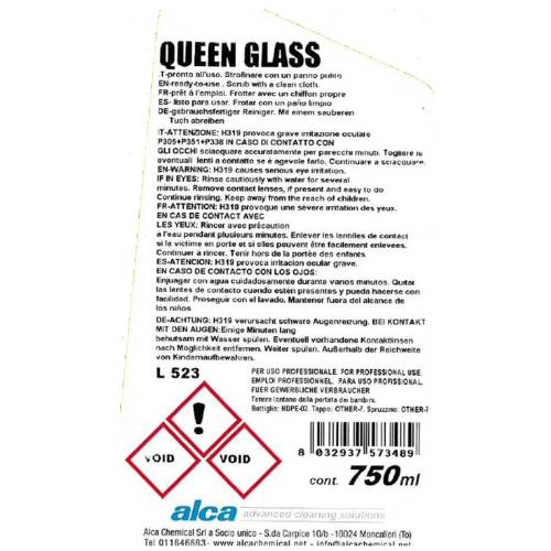 Detergente per vetri Queen Glass -...