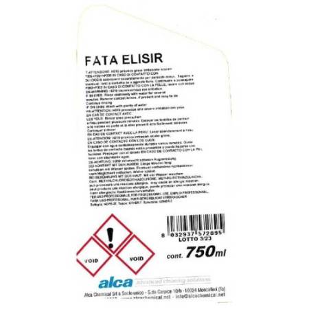 Detergente per bagno Fata Elisir - profumo persistente - Alca - trigger da 750 ml