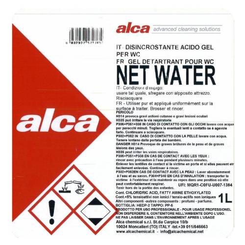 Detergente acido Net Water - Alca -...