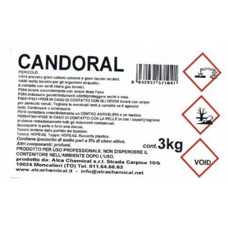 Candeggina Candoral - Alca - tanica da 3 L