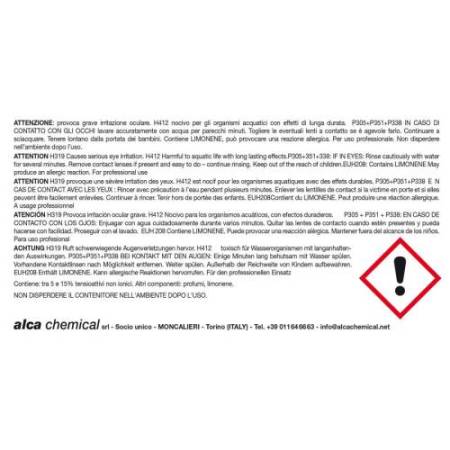 Sgrassatore Superconcentrato Linea Monodose - superprofumato - Alca - bustina da 50 ml