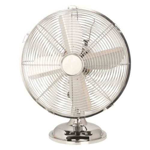 Ventilatore Cromo da tavolo - pala...