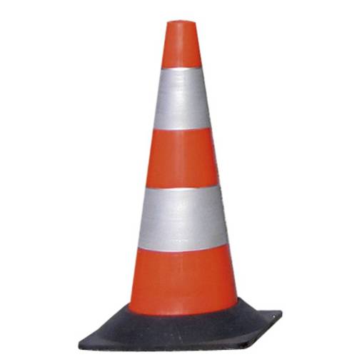 Cono segnaletico - rifrangente - H 50...