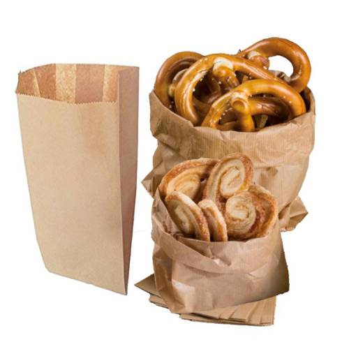 Sacchetti - carta kraft - 14x28 cm -...