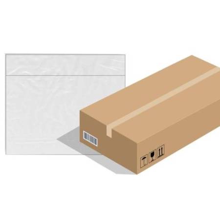 Busta adesiva Speedy Doc - senza stampa - C5 (23 x 16,5 cm) - PPL/PE - trasparente - Favorit - conf. 1000 pezzi