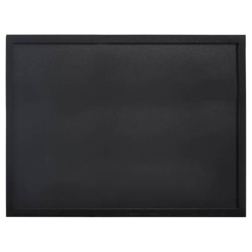 Lavagna Woody - cornice nera - 60 x 80 cm - Securit