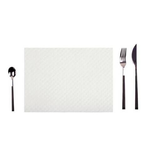 Tovaglietta monouso Tiss Lack - 30 x 40 cm - carta - bianco - Pro Nappe - conf. 500 pezzi
