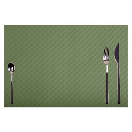 Tovaglietta monouso Tiss Lack - 30 x 40 cm - carta - verde oliva - Pro Nappe - conf. 500 pezzi