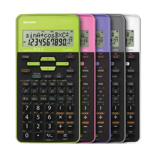 Sharp - Calcolatrice scientifica - Verde - EL531THBPK