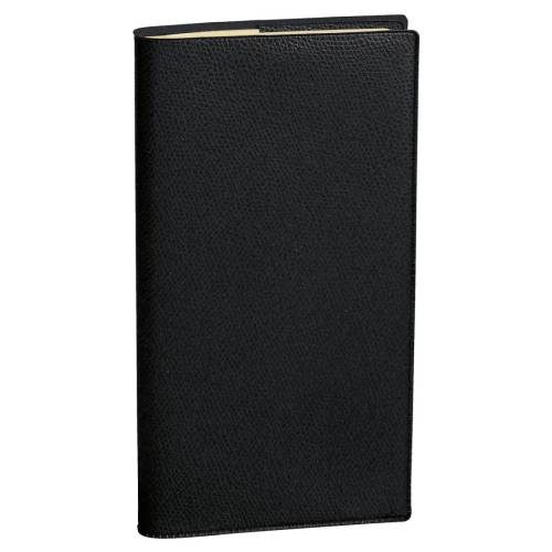 Agenda settimanale Italnote S 2023 - c/spirale - copertina Impala - 8,8 x 17 cm - nero - Quo Vadis