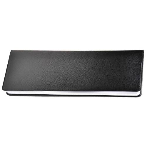 Agenda settimanale Agendascop 2024 - c/spirale - copertina Impala - 30 x 10 cm - nero - Quo Vadis
