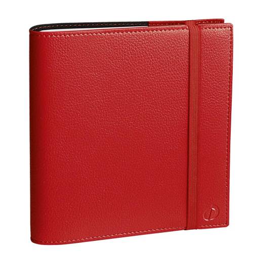 Agenda settimanale Time&Life 2024 - 16 x 16 cm - rosso ciliegia - Quo Vadis