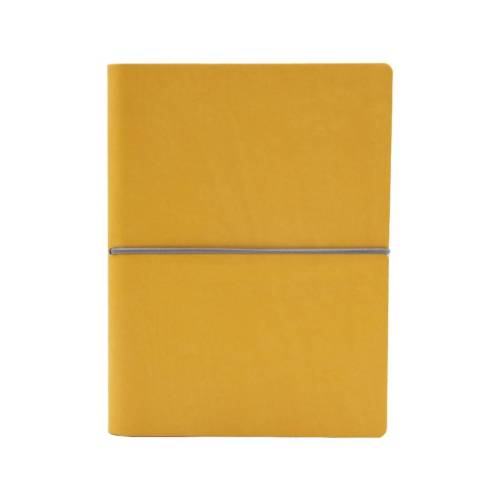 Taccuino Evo Ciak - 9 x 13 cm - fogli bianchi - copertina giallo - In Tempo
