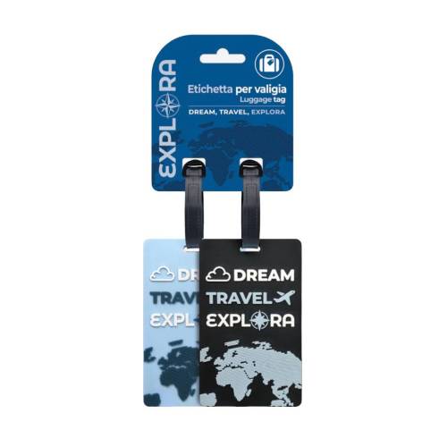 Targhette per valigia Explora - 10,5...